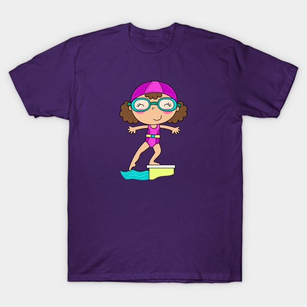 Ready to swim T-Shirt by JoanaJuheLaju1